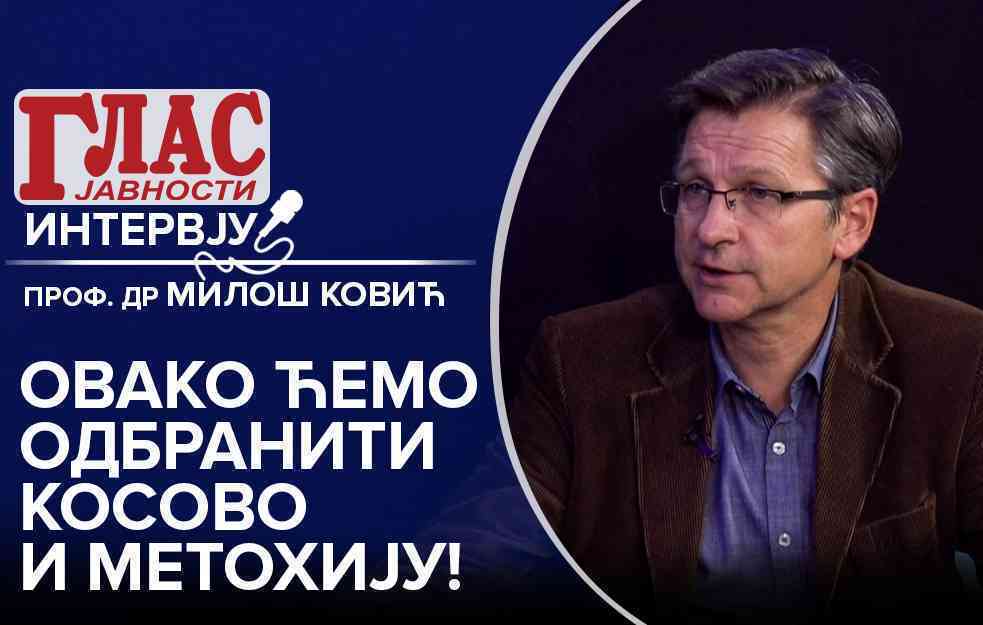 MILOŠ KOVIĆ: NEMA PREDAJE – MORAMO ODBRANITI KOSOVO I METOHIJU! (VIDEO)